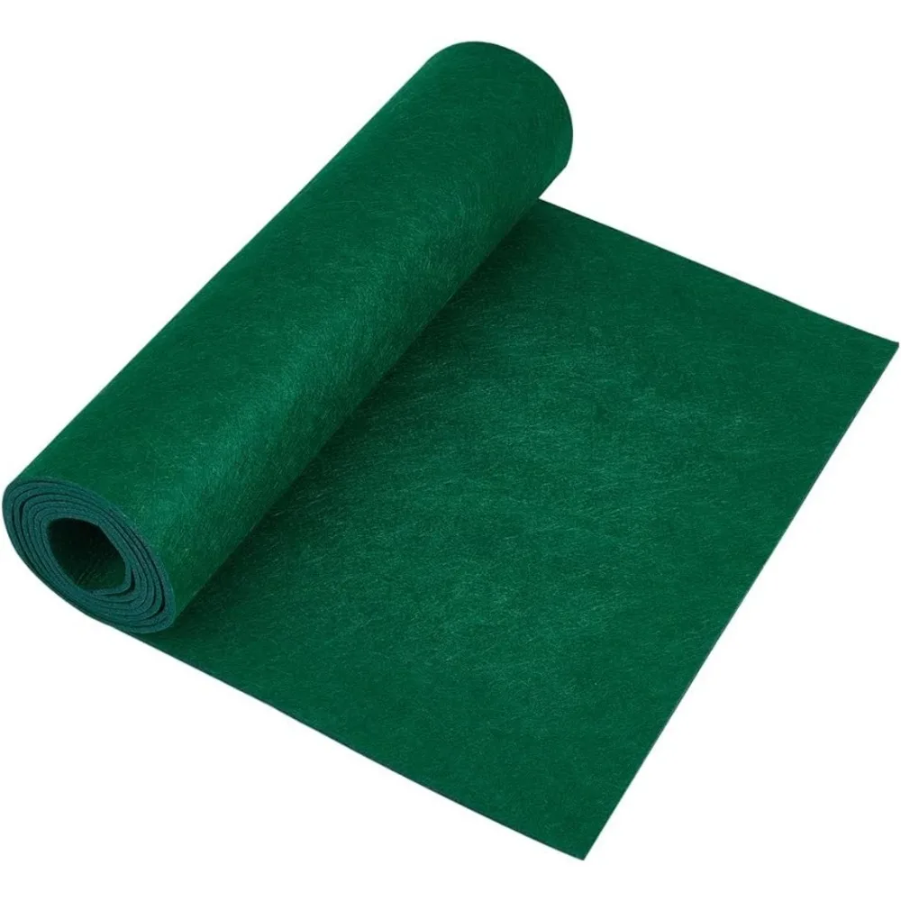 78.7x15.7inch Felt Roll Green Craft Felt Fabric 3mm Thick Nonwoven Roll DIY Arts & Crafts Patchwork Sewing Deocoration