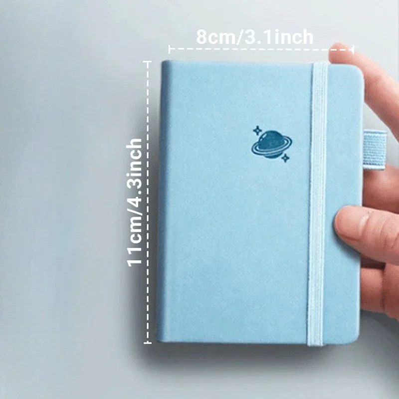 A7 Mini Notebook Pocket Journal Blocco note 100 fogli Memo Pad Agenda Diario Planner per la scuola, l'ufficio, la casa - immagine 6