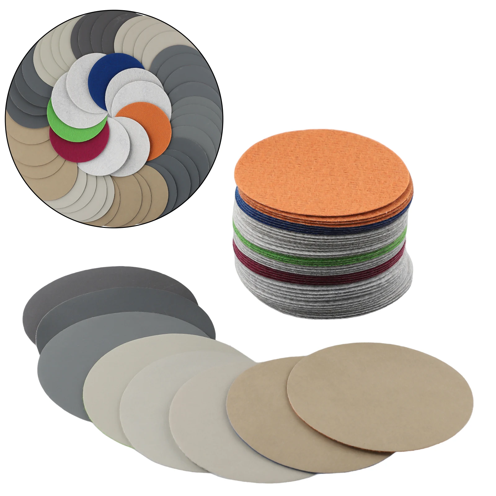 

Power Tools Sanding Disc Home Tool Parts Polishing Pad Sandpaper Silicon Carbide Wet Dry Wheel 800-10000 Grit Circular