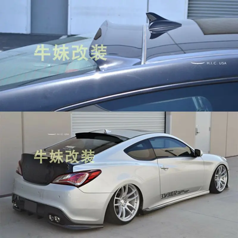 

Car Tail Wing Decoration Rear Trunk Spoiler for Hyundai Genesis Coupe spoiler accessories 2009-2012 year