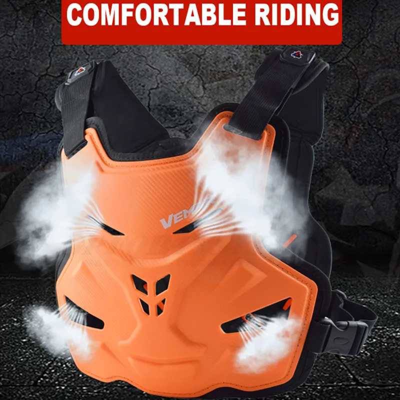 Motorcycle body armor Vemar Off-road Riding Racing Anti-Fall Motocross Chest Protector Hemp Rope Pattern Armor Men
