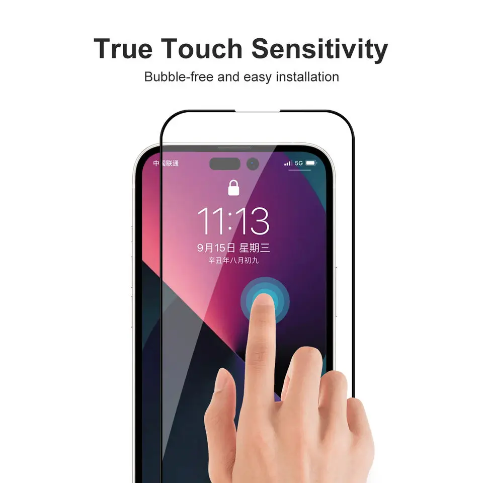 Premium Full Tempered Glass Screen Protector - 2 Pack