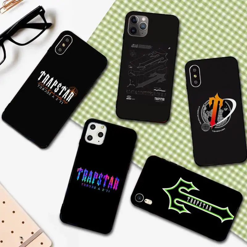 Trapstar Phone Case For Iphone 12 Pro X Xs Max Xr 7 8 Plus Iphone 12