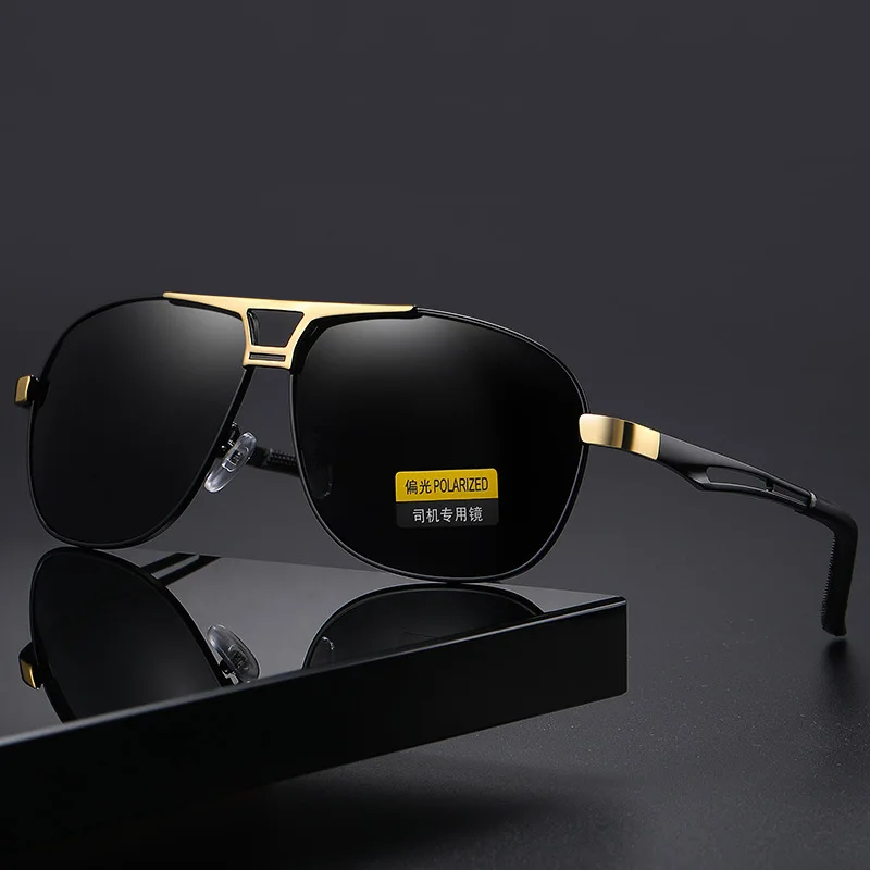 

Luxury Men's Polarized Sunglasses Driving Sun Glasses For Men Women Brand Designer Male Vintage Pilot Glasses Photochromic