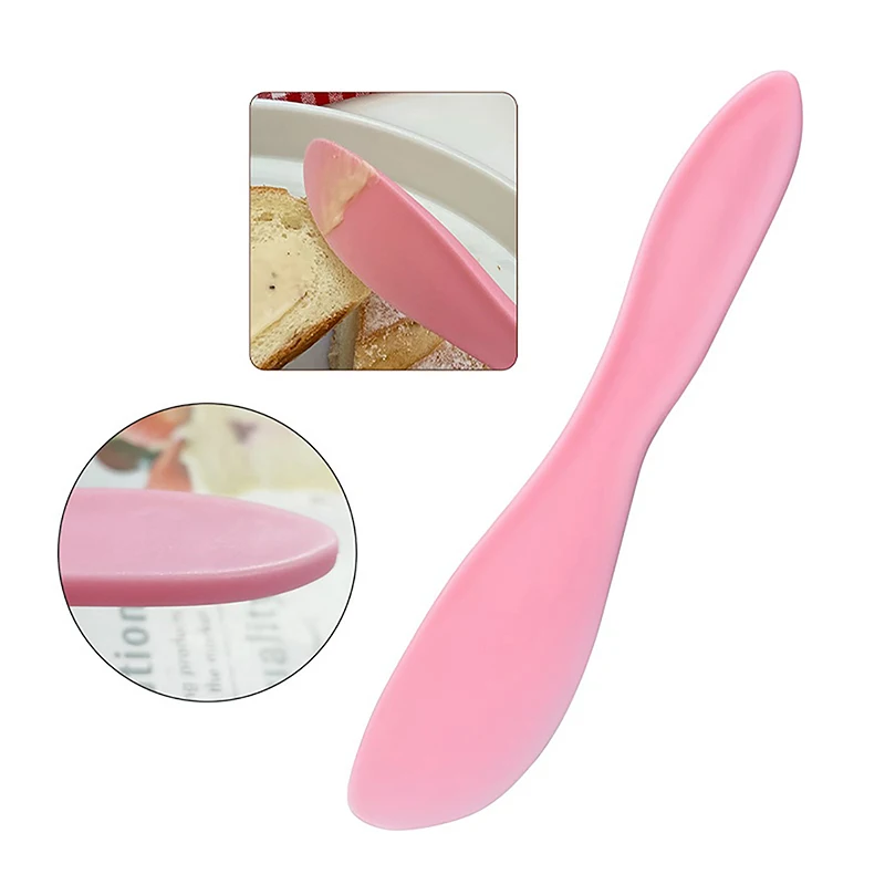 1Pc Kitchen Plastic Spatula Cooking Dough Scraper Cream Butter Smoother Heat-Resistant Utensils Baking Cake Tools