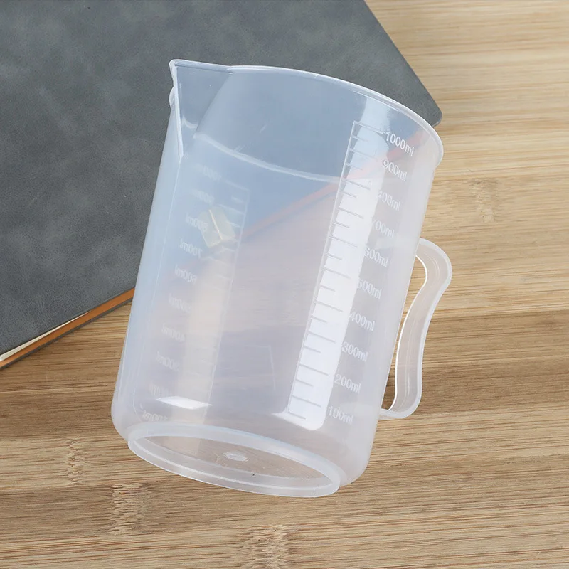 1PC Transparent Plastic Graduated Measuring Cup for Baking Beaker Liquid  Clear Measure Jug Container 30ml /50ml /500ml /1000ml