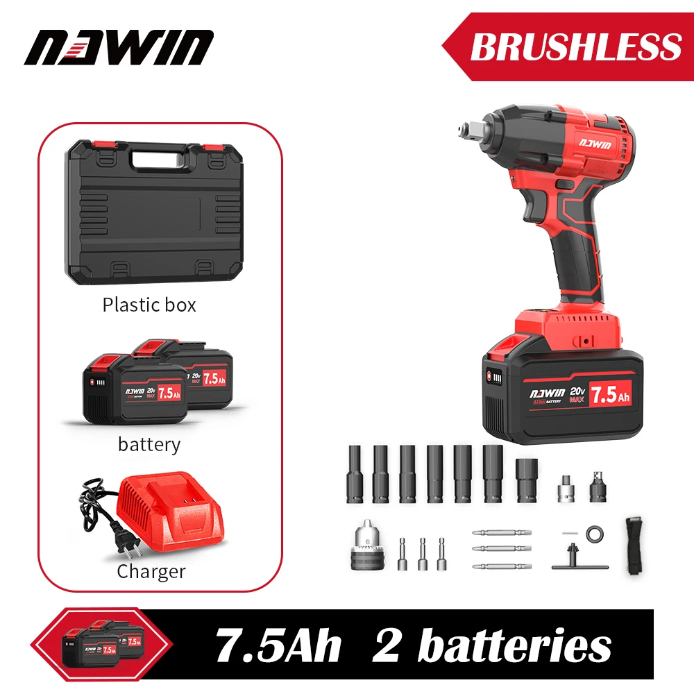 Гайковерт ударный Электрический, 21 в, с регулировкой скорости Гайковерт ударный Электрический, 21 в, с регулировкой скорости