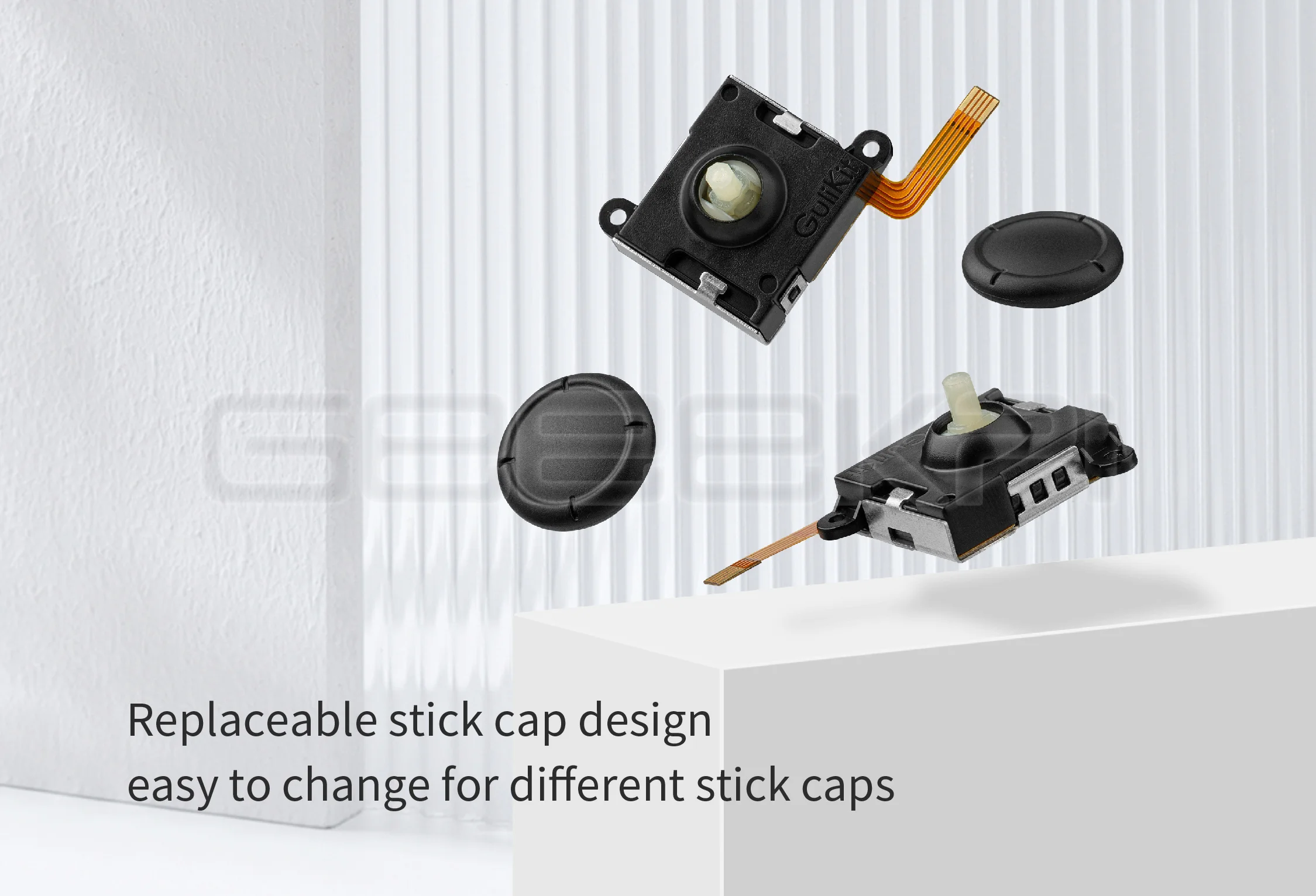 Hall Joystick para Joy-con Substituição de Reparação para Nintendo Swit Oled ns Lite Joycon Stick Cap Acessórios Gamepad Gulikit-ns40 - Imagem 5