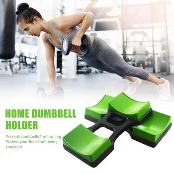 2pcs Dumbbell Racks Dumbbell Storage Stand ABS Plastics Home Gym Exercise Fitness Equipment Tool Accessories Dumbbell Bracket