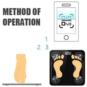 Smart Body Fat Scale With Mobile App Bluetooth Weight Analyzer_voghion.com