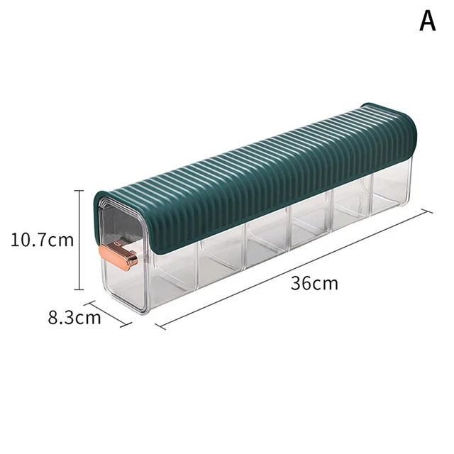 Falfüggő Átlátszó Fehérnemű Zokni Szekrény Bugyi Tároló Doboz Adattárolás Konyha Fűszeres Hálószoba Szervező - Image 6
