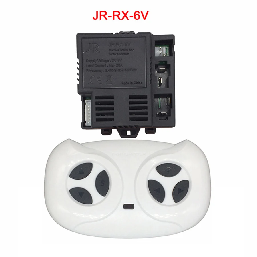 JR1630RX-12V Ricevitore per auto elettrica per bambini, telecomando, 2,4 G, 12 V, 7 pin, in ABS, parti di ricambio per bambini (telecomando