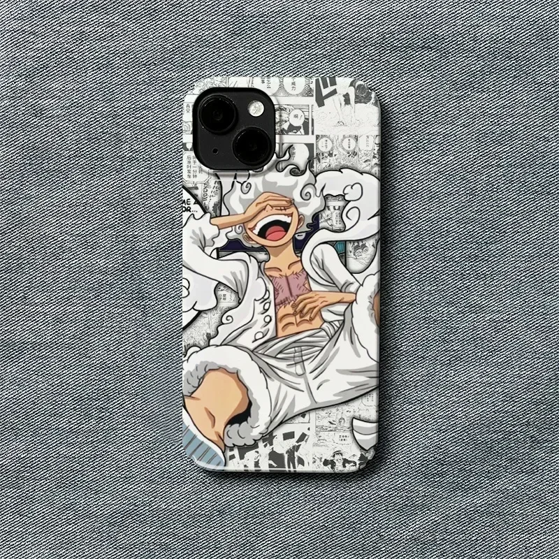 ONE PIECE GEAR 5 Luffy Anime Phone Case for iPhone 15 11 12