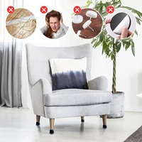 Protecteurs de jambes de chaise en Silicone antidérapant 360, 16 pièces ° Couvre-pieds de meubles épais enveloppé par fond de coussin en feutre pour planchers de bois franc 4