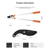Anti-Slip Grip Garden Pruning Tools Cut Tree Branch Tools Length Scissor Hedge Anvil Shear Fruit Tree Shear 6
