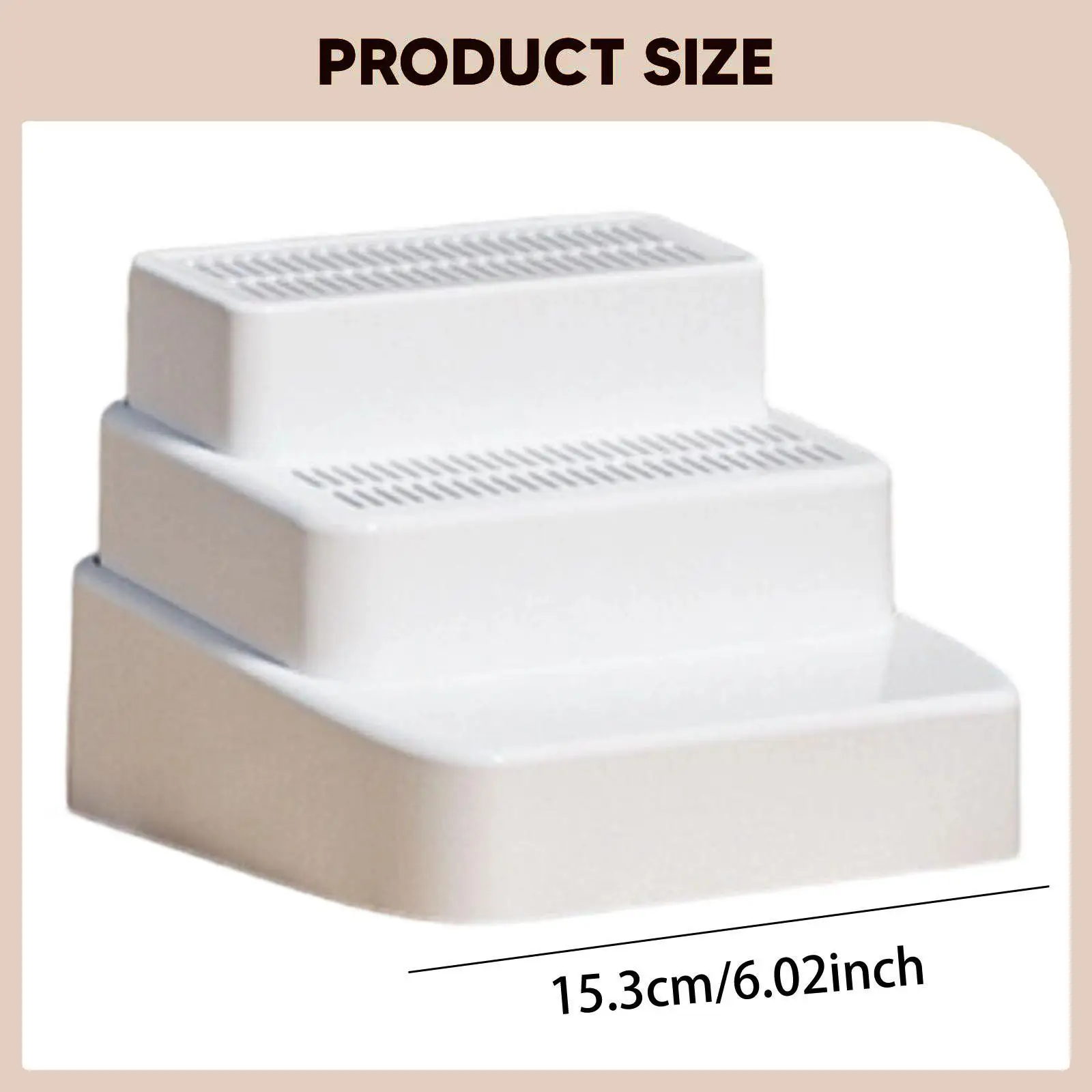 Multi Functional Cat Litter Box Steps Large Aperture Grid Washable Ramp for Small Elderly Cats Furniture Bed