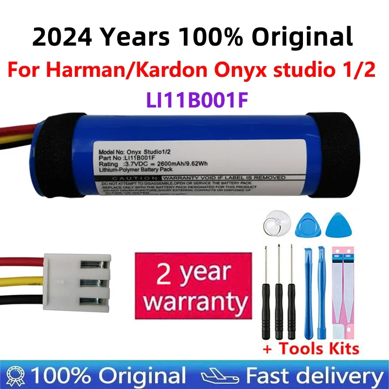 

100% оригинальный высококачественный сменный аккумулятор LI11B001F 2600 мАч для Harman Kardon Onyx Studio 1 2 Bluetooth-динамика