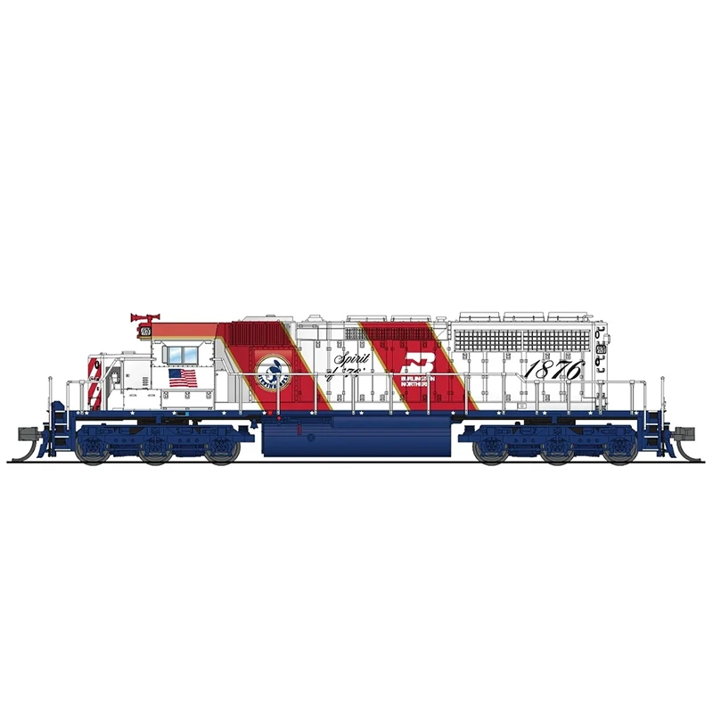 

N Train Model 1876 Diesel Locomotive Digital Sound Effect Simulation Train Model Toy Gift