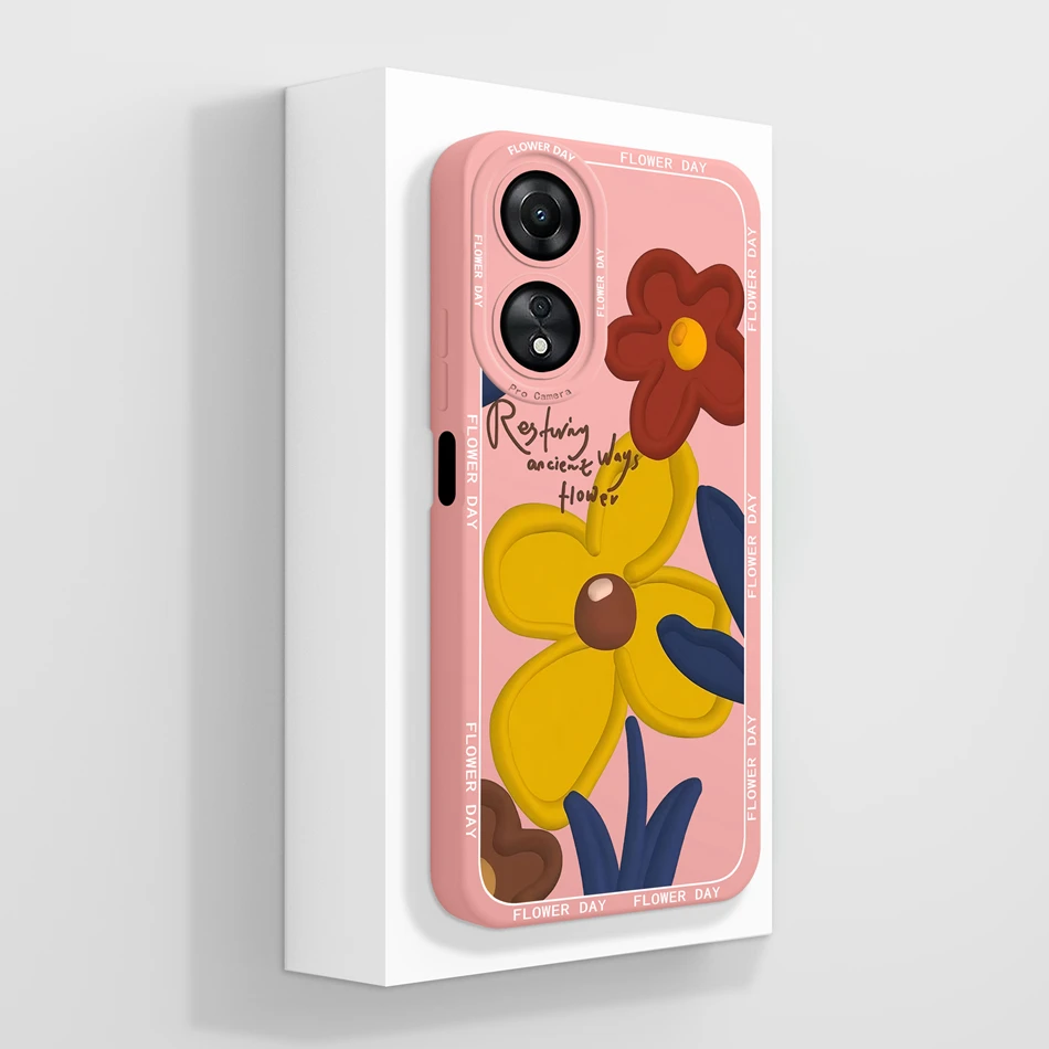Creative Camera Protection Soft Liquid Silicone Phone Case - Durable Back Cover