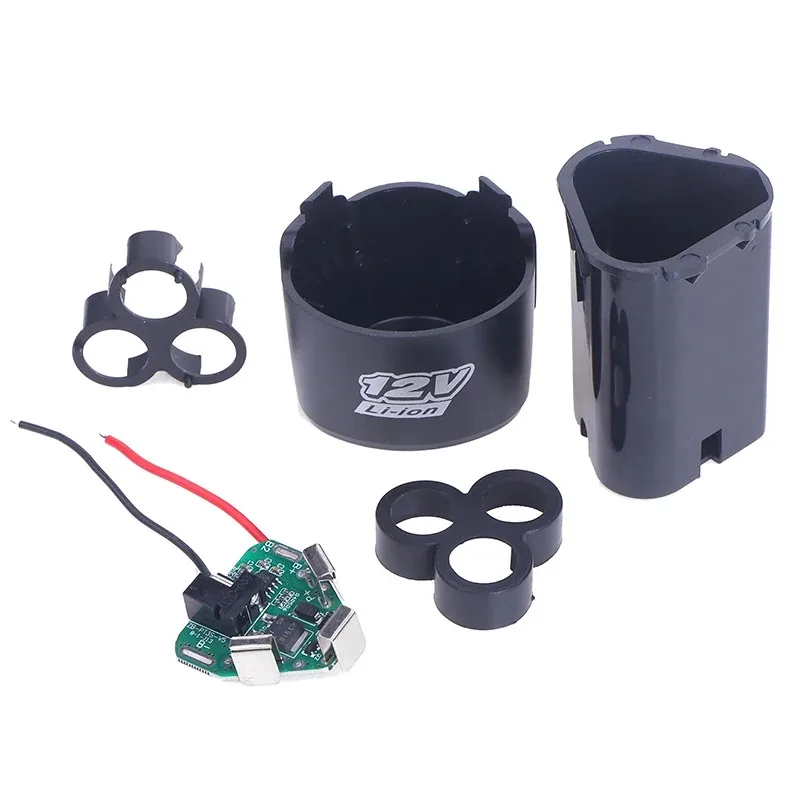 18650 Lithium Box Circuit Pack Shell Case Bracket Hand Drill Power Li-ion Battery Protection Board 3S 12V DC Electric Tool