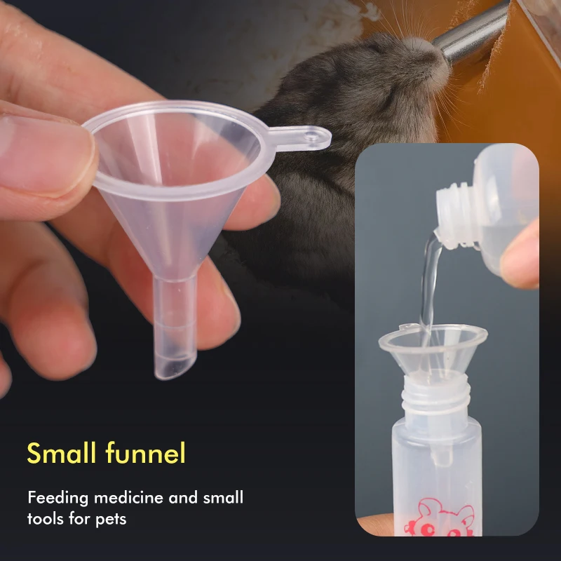 Pet Milk Feeding Bottle Silicone Nipple Baby Hamster Newborn Cat Nursing Drinking Bottle Kitten Puppy Small Animals Feeding Tool 3