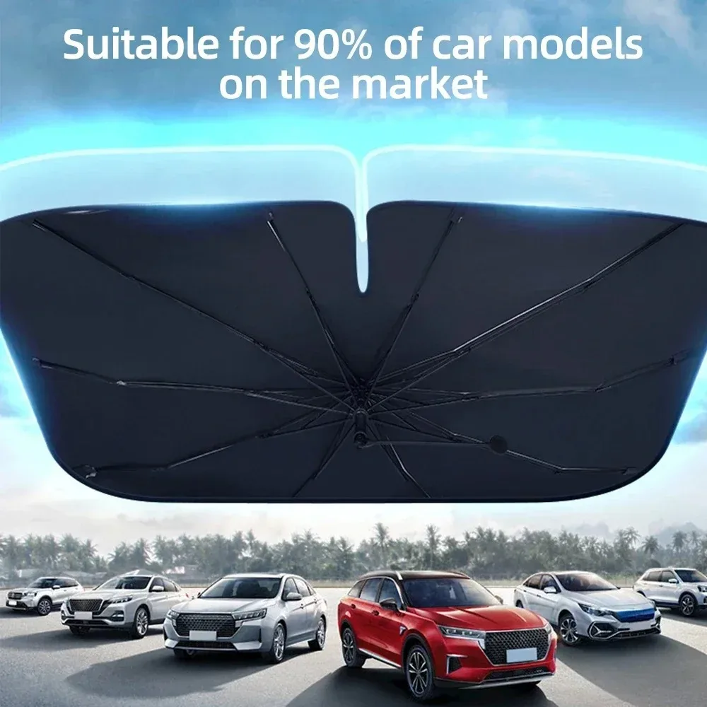 Four-season Car Sun Visor, Windshield Sunshade, Front Windshield Sunshade, Foldable Summer Protection, Car Seat Insulation