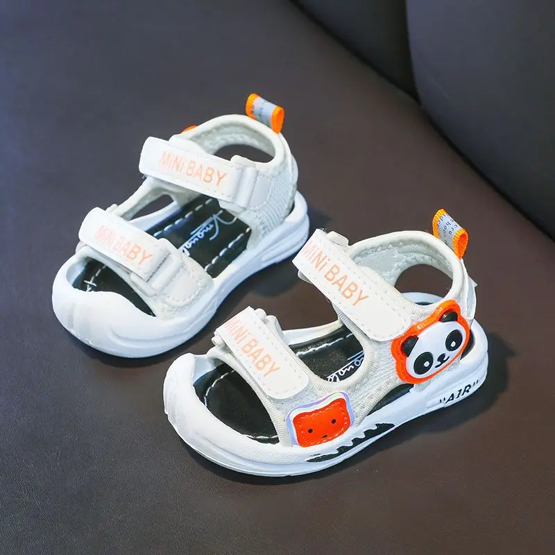 Baby Sandals Comfortable The New Baby Baby Girl Baby Boy SummerSoft  BottomBaotou Anti-kick Toddler Shoes Kindergarten Baby Shoes