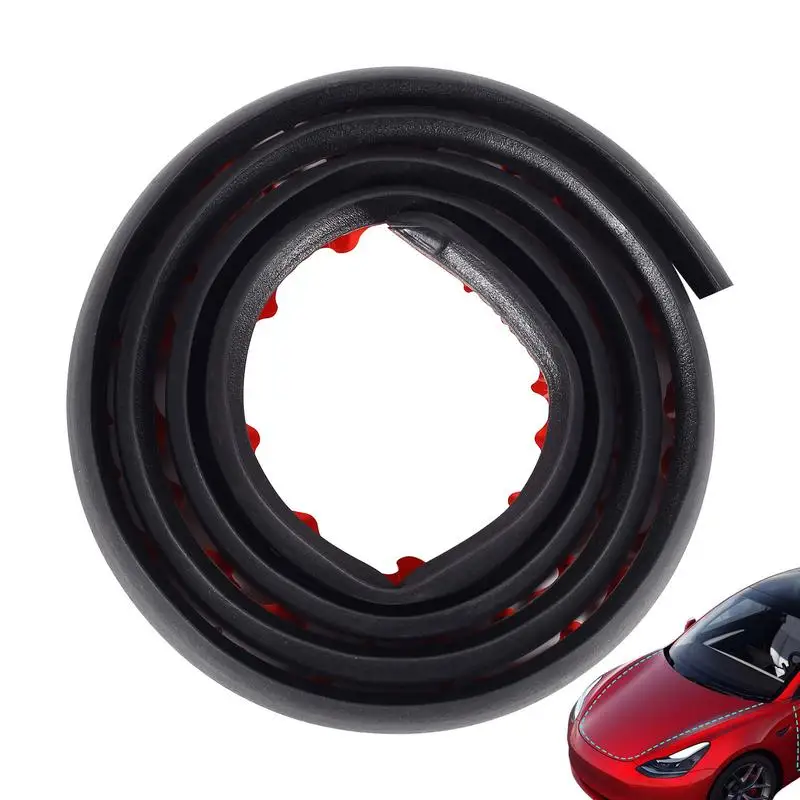 

Rubber Car Door Seal Strip Soundproof Noise Insulation Weather Strip Sealing ForTesla Model 3 Y Trunk Hood Dashboard A B Pillar