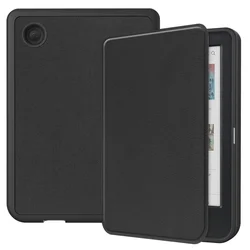 Auto Sleep/Wake Smart Case with Cute Painted Design - Kobo clara bw (Black)
