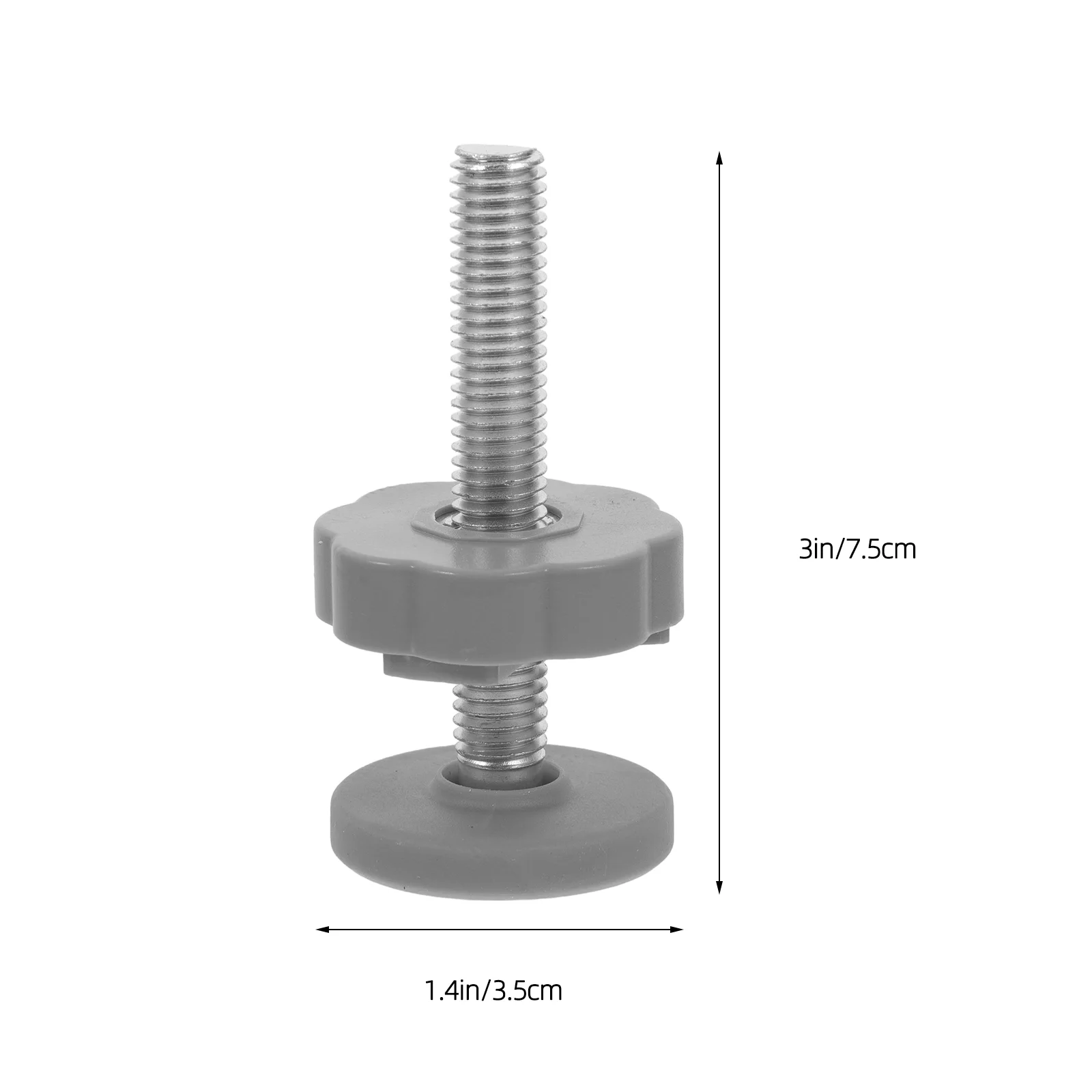 4 Pcs Isolation Safety Door Screw Child Pvc Lagging Baby Gate Replacement Hardware
