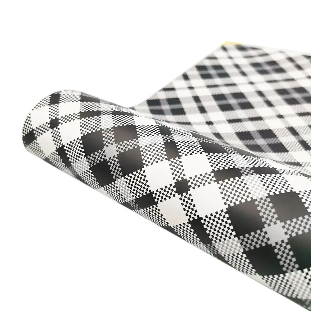 Vibrant Sparkle Rainbow Plaid Adhesive Vinyl Sheet Set – 26 Assorted Colors for Creative DIY Projects