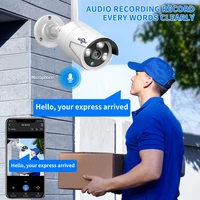 Hiseeu 5MP WiFi Камера видеонаблюдения Группа инфракрасных камер ночного видения системы безопасности 10CH NVR Беспроводная система видеонаблюдения — изображение 3