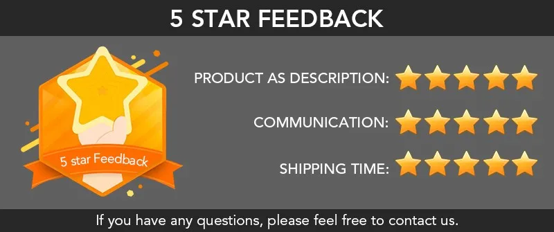 5 STAR FEEDBACK PRODUCT AS DESCRIPTION: COMMU