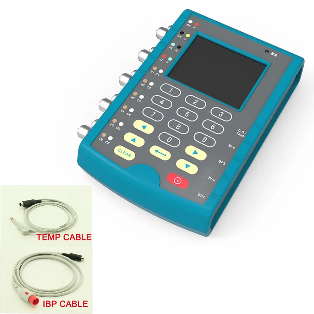 Contec MS400 Multi Parameter Patient Simulator ECG IBP Temperature Patient Simulator