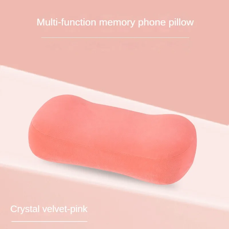 Portable Small Pillow Single Memory Foam Small Mini Office Lunch Break Nap Pillow Cervical Vertebra Travel Pillow 4