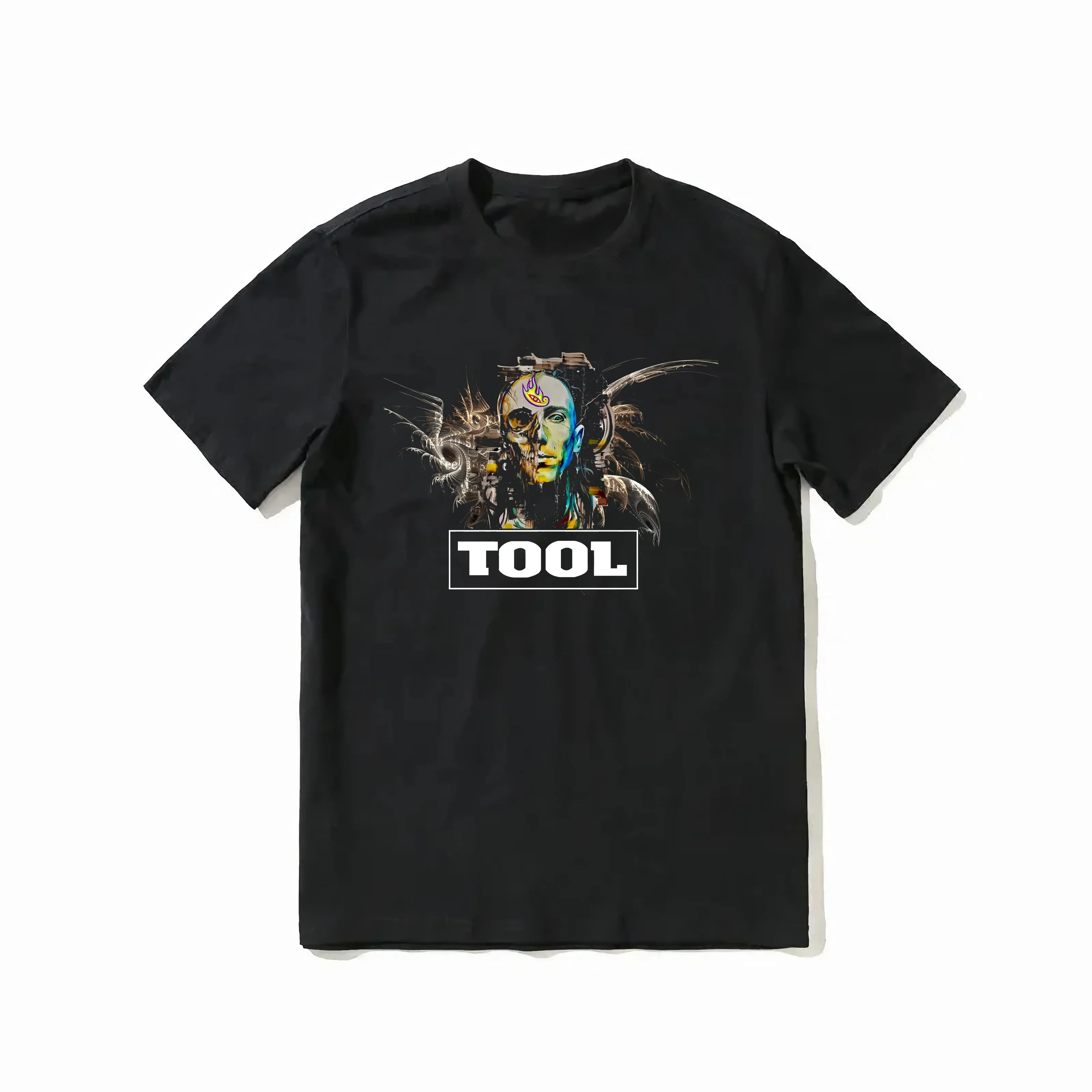 

Pure Cotton Casual Comfortable Rock Women's HD Print 2024 Tour Men's Toolband T-Shirt harajuku men clothing