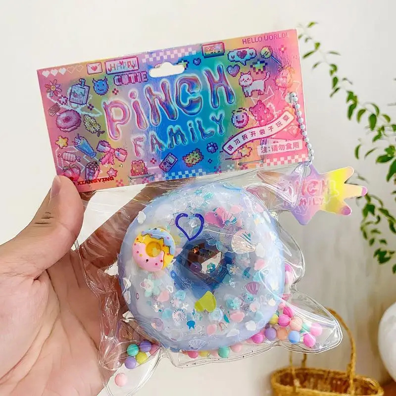Dessert Squeeze Toy Food Shape Stress Relief Fidget Toys Slow Rising   Donuts Funny Pinch Toys Kids Birthday Christmas Gifts 4