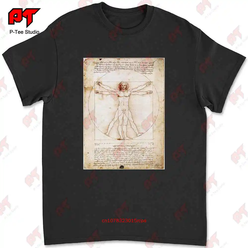 Футболка KF8A для мужчин из ведьюанского Леонардо, давичи, эпохи Возрождения