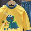 Cotton Children Pajamas Sets Unisex Soft Comfort Warm Cute Cartoon Printed Suitable Boys Girls Perfect for Autumn Winter Warmth 5