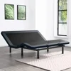 King Adjustable Bed Frame with Wireless Remote Electric Bed Frame Head and Foot Incline Adjustable Leg Heights Bed Base 1