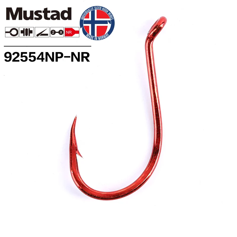 High Qulity True brand MUSTAD hooks barbed hook Olecranon hooks Carbon  Steel fishing hooks - AliExpress