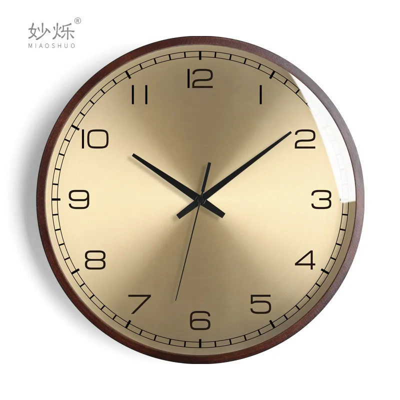 Large Round Wall Clock Color:08;Sheet Size:16 inch