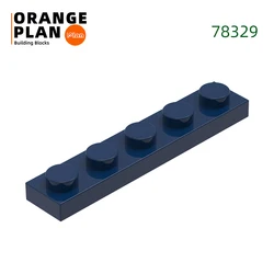 Vibrant Orange Building Plate 100g - Creative DIY Toy Assembly Parts - S (40 Midnight Blue)