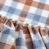 2025 New All-cotton Yarn-dyed Single Bed Hat Printed Checked Washed Mattress Cover Wrap Bed Cover 360 Degrees with Elastic 6