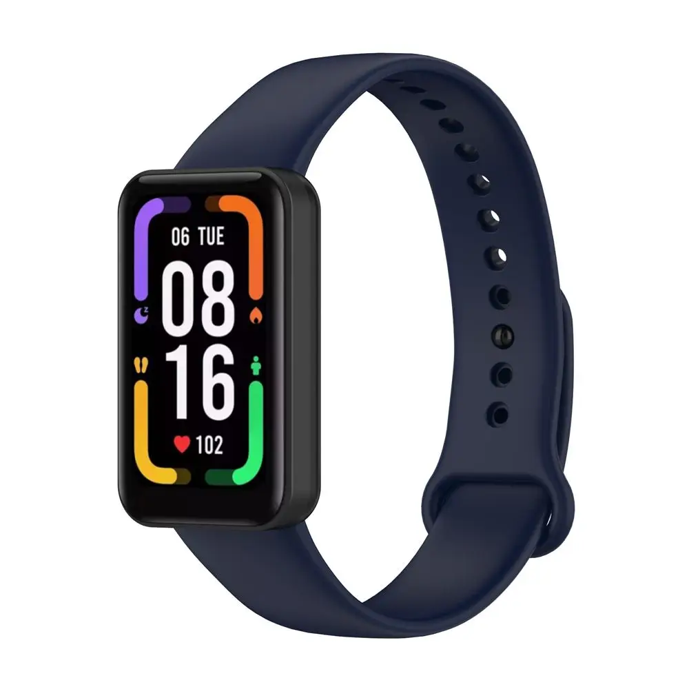 Smart bracelet strap For Redmi Smart Band Pro Bracelet Replacement Watchband For Xiaomi Redmi Band Pro Soft Silicone Sport Wrist Strap Correas