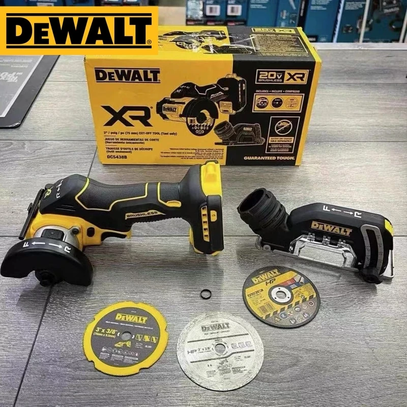 Dewalt DCS438 Cut Off Tool 20V XR Brushless Motor Handle Cutting Machine  Power Tools Mini Rechargeable Electric Saw DCS438B AliExpress