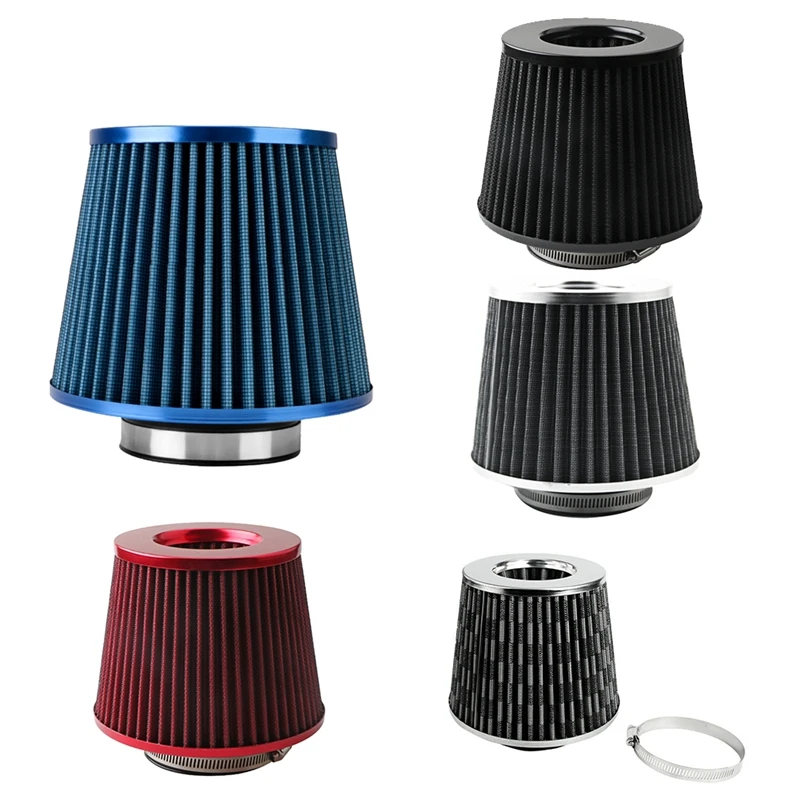 

76Mm Air Filter Mushroom Head Filter Exhaust Filter Intake Filter Universal Car Supplies