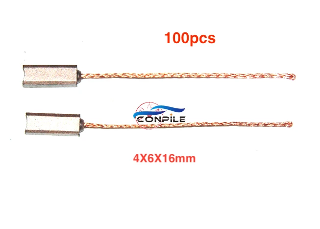 Car Generator Carbon Brush Car Generator Accessories 100pcs Bosch BMW Volkswagen Audi Changan Geely Ford Volvo Generator Carbon Brushes