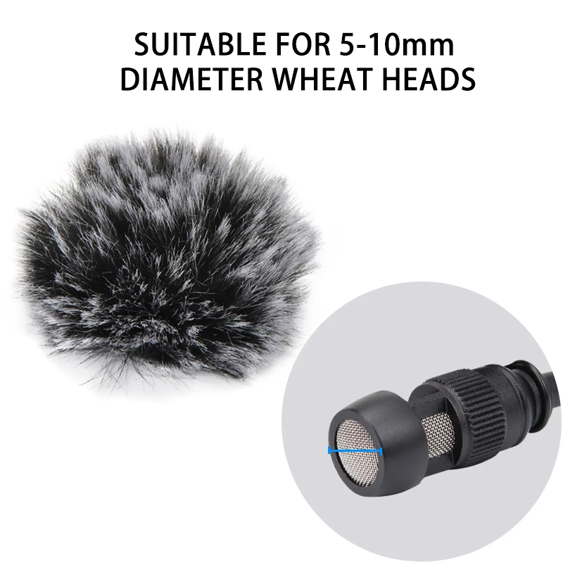 غطاء صوف مقاوم للرياح من ميكروفون Lavalier لـ Rode...