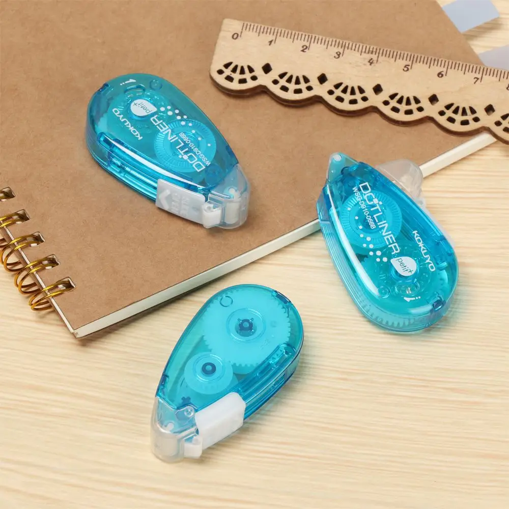 

Lovely Refillable Scrapbooking Decor Office Supplies Dots Stick Roller Glue Tape Dispenser Double Sided Adhesive